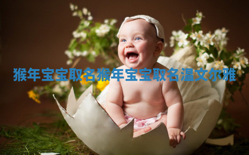 猴年宝宝取名 猴年宝宝取名温文尔雅